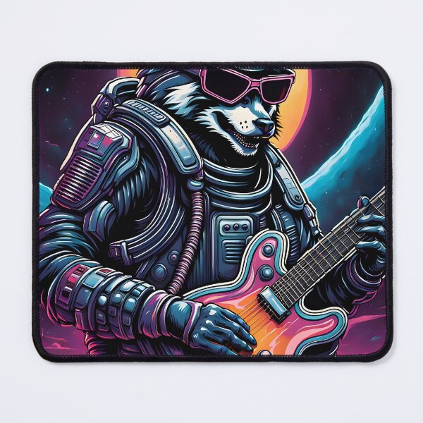 Item preview, SYNTHWAVE WOLF designed and sold by Association AREMIS DEFENSE FORCE.
