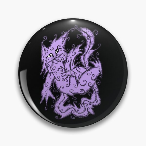 Item preview, purple cat floating designed and sold by Cyberomiz.