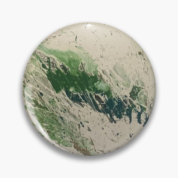 Item preview, Expensive Shit, Gold, white & green abstract painting designed and sold by IICents.