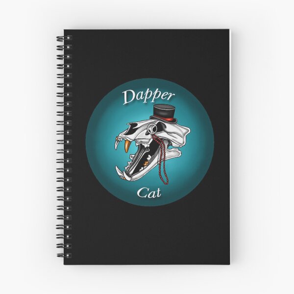 Item preview, Dapper Cat Skull designed and sold by WoodlandMuse.