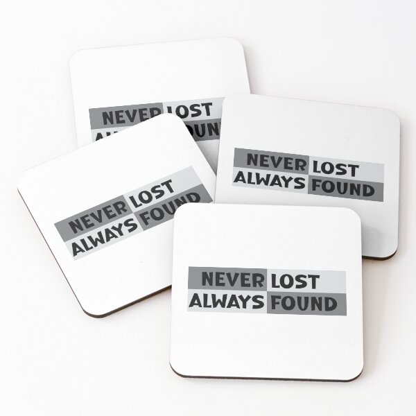 Item preview, never lost always found designed and sold by EmeraldeaArt.