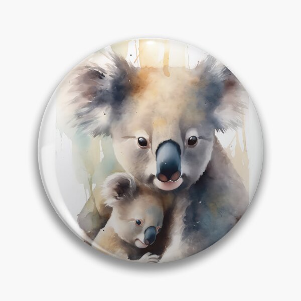 Item preview, Baby koala with mom  designed and sold by Rosaliartbook.