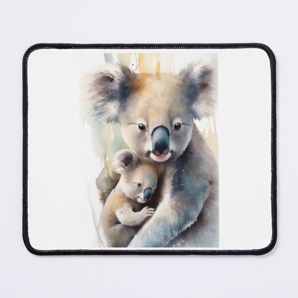 Item preview, Baby koala with mom  designed and sold by Rosaliartbook.