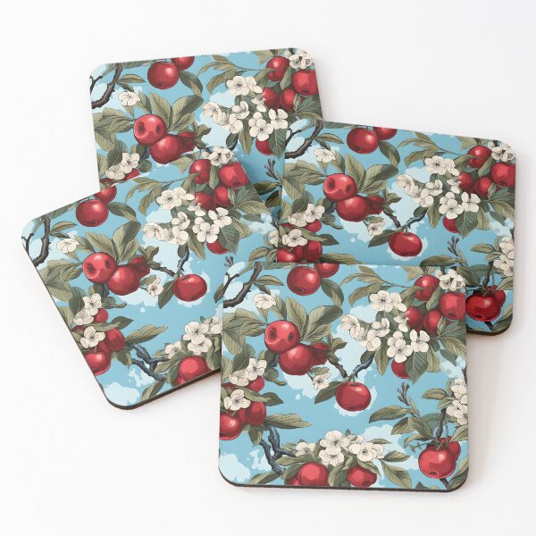 Item preview, The Harvest's Finest: A Tree of Abundant Joy—Each apple is depicted with a luscious texture and a glossy sheen, making them look irresistibly juicy and ready to be plucked from the tree designed and sold by ignasirus.