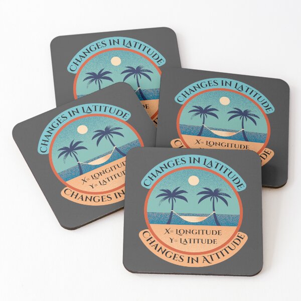 Item preview, Changes in Latitude, Changes in Attitude GIS Geography Button designed and sold by Carley Anne Plans.