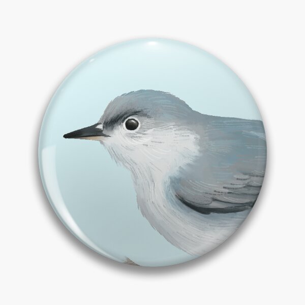 Item preview, Blue Gray Gnatcatcher on a Branch designed and sold by Nick Garnhart.