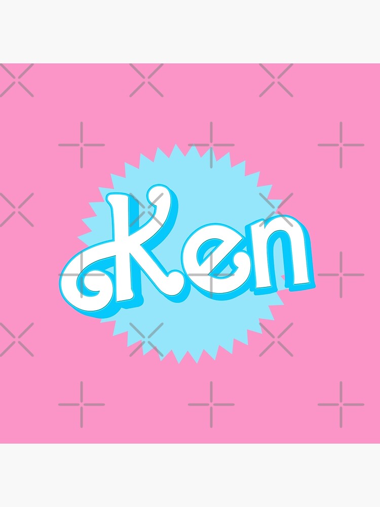 I'm just Ken Sticker for Sale by partyfarty