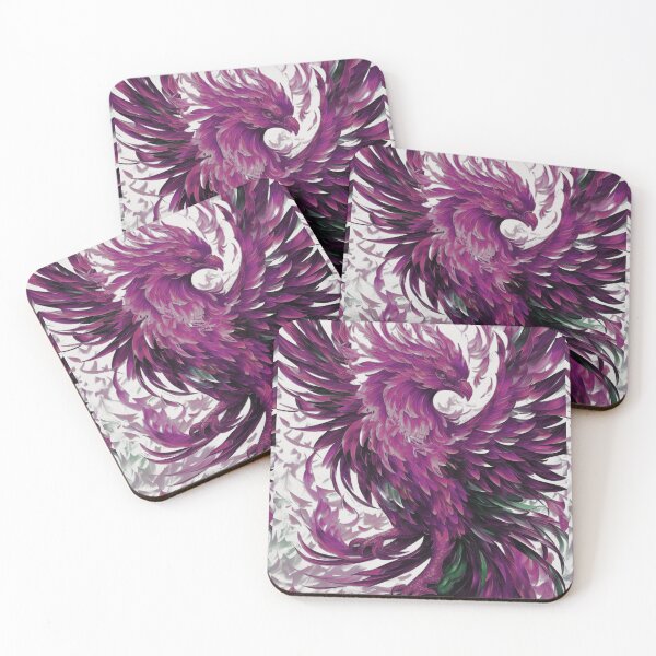 Item preview, Pink Purple Phoenix Painting designed and sold by Hidden  Style Store.