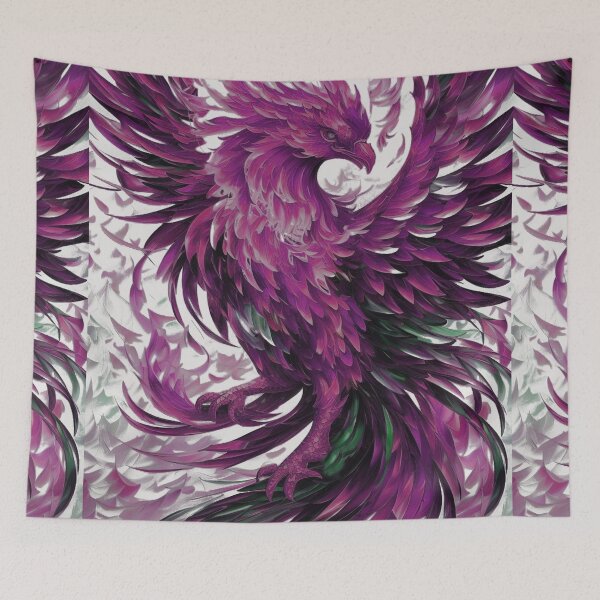 Item preview, Pink Purple Phoenix Painting designed and sold by Hidden  Style Store.