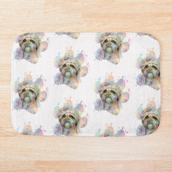 Item preview, Watercolor funny shih tzu designed and sold by BartekDesigne.