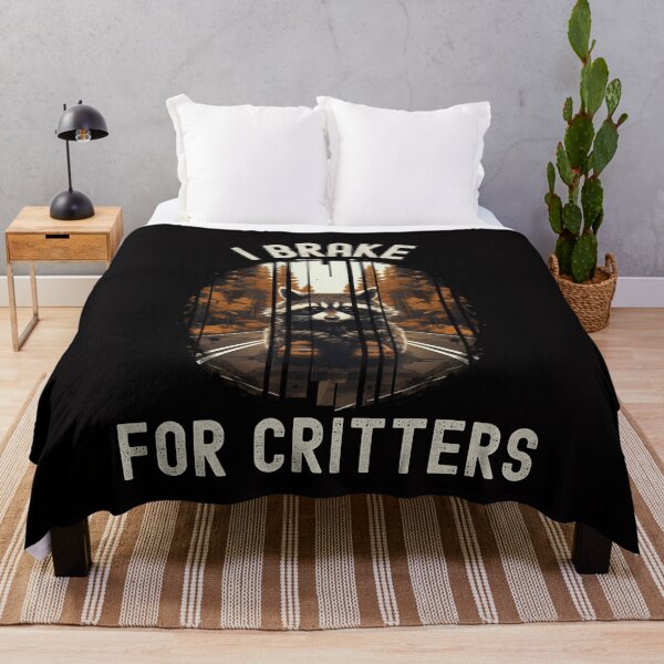 Item preview, I Brake For Critters Cute Gifts For Drivers designed and sold by Chmielayka.