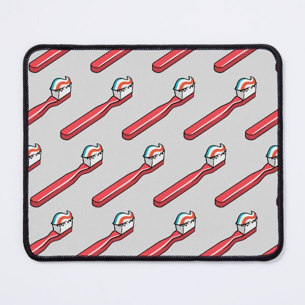Item preview, toothbrushes - red on gray designed and sold by littlearrow.