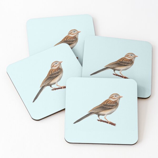 Item preview, Field Sparrow Sitting on a Twig designed and sold by Nick Garnhart.