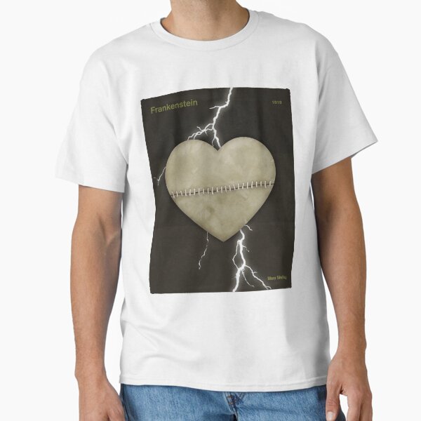 Item preview, Frankenstein - Mary Shelley Gothic Horror Literary Art for Bookworms designed and sold by RedHillPrints.