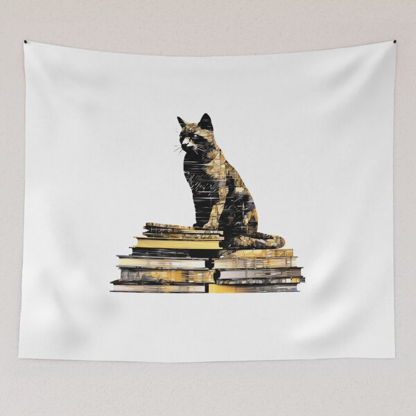 Item preview, Cats and books designed and sold by Mateusz Majcherek.