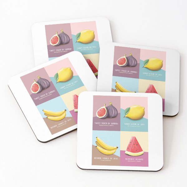Item preview, Four summer fruits in one designed and sold by kidizajn.
