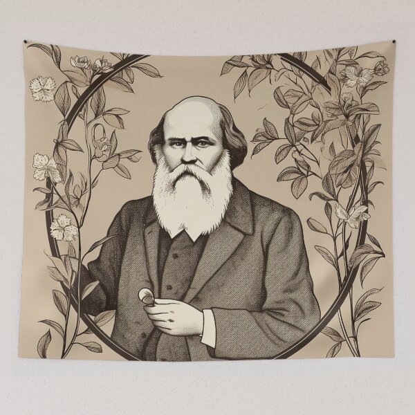 Item preview, Charles Darwin scientist designed and sold by ComicsFactory.