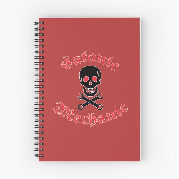 Item preview, Satanic Mechanic Funny Motif Slogan designed and sold by Harlake.