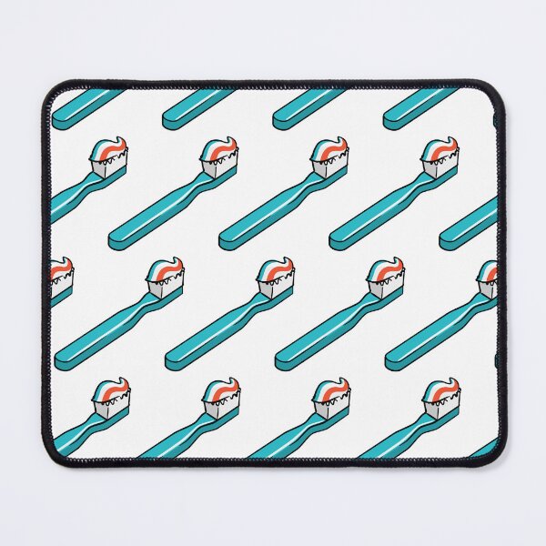Item preview, toothbrushes - blue on white designed and sold by littlearrow.