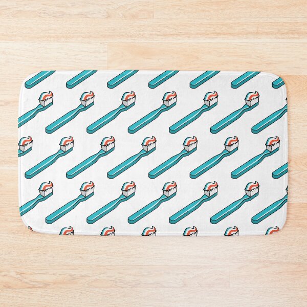 Item preview, toothbrushes - blue on white designed and sold by littlearrow.