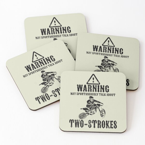 Item preview, Warning, May Spontaneously Talk About Two-Stroke Dirt Bikes 2 designed and sold by ianearthcore.
