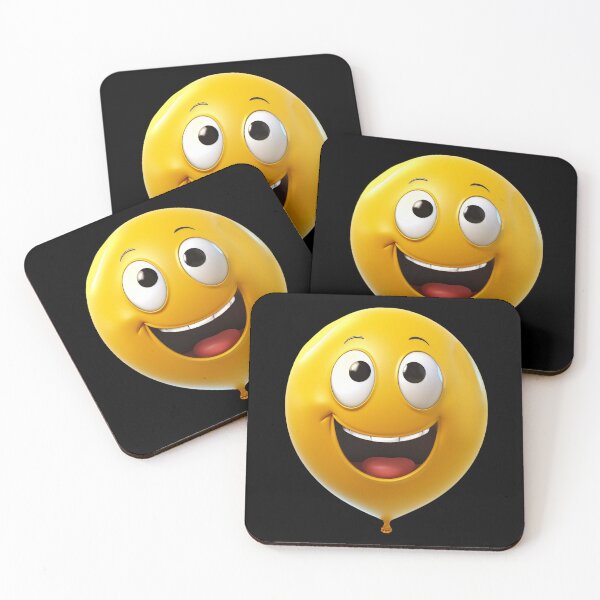 Item preview, Mr. Yellow Happy Balloon Face designed and sold by Myra365Art.