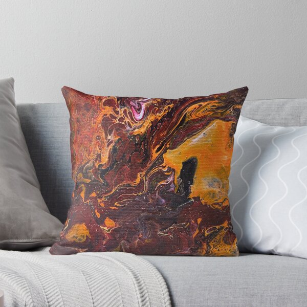 Item preview, Dripping Fire paint pouring designed and sold by SavannaHandmade.