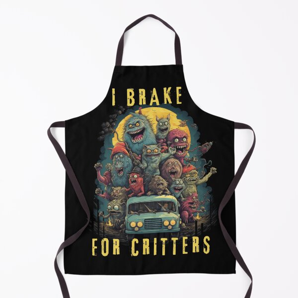 Item preview, I Brake For Critters Cute Gifts For Drivers designed and sold by Chmielayka.
