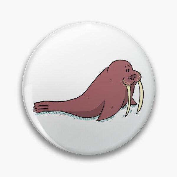 Item preview, Smiling Walrus designed and sold by blue-planet-art.