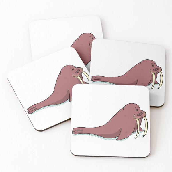 Item preview, Smiling Walrus designed and sold by blue-planet-art.