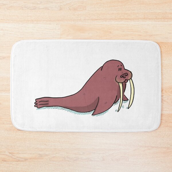 Item preview, Smiling Walrus designed and sold by blue-planet-art.