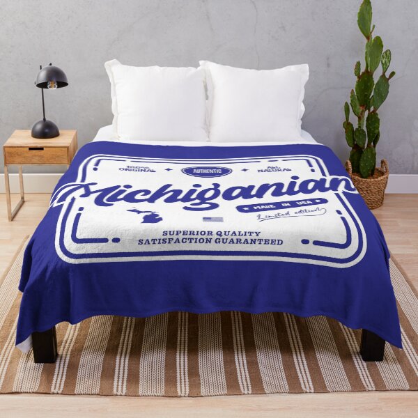 Item preview, Authentic Michiganian Michigan Fun Print designed and sold by semisoberme.