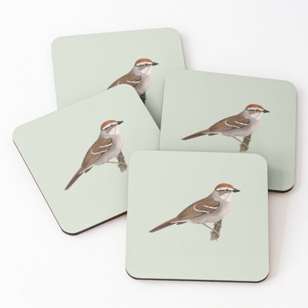 Item preview, Chipping Sparrow standing on a branch designed and sold by Nick Garnhart.