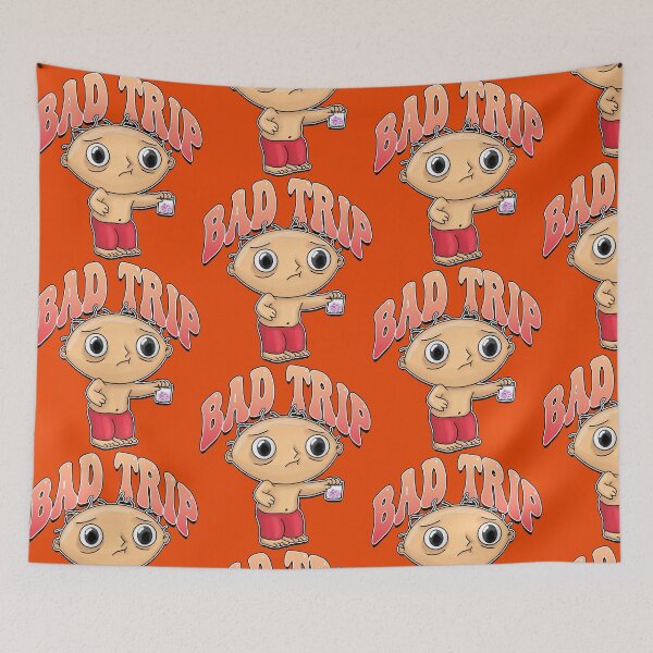 Item preview, Bad Trip Cartoon Illustration designed and sold by TrippySociety.