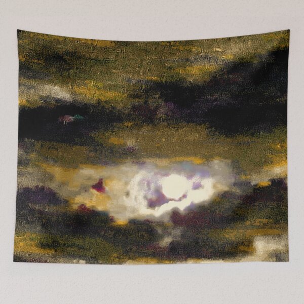 Item preview, Full Moon Among Clouds  designed and sold by ontological.