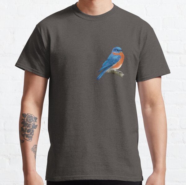 Item preview, Eastern Bluebird sitting in a tree on a branch designed and sold by Nick Garnhart.