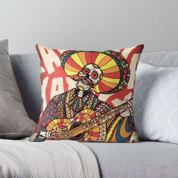 Mariachi Throw Pillow