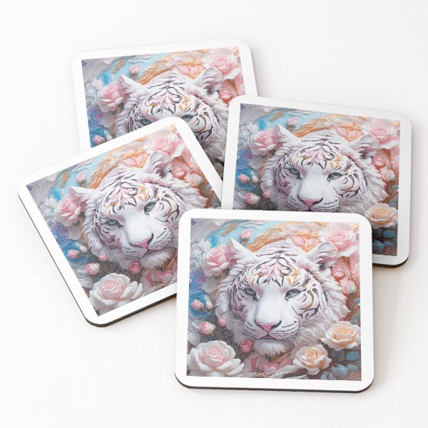 Item preview, Rose White Tiger designed and sold by unlmtdart.