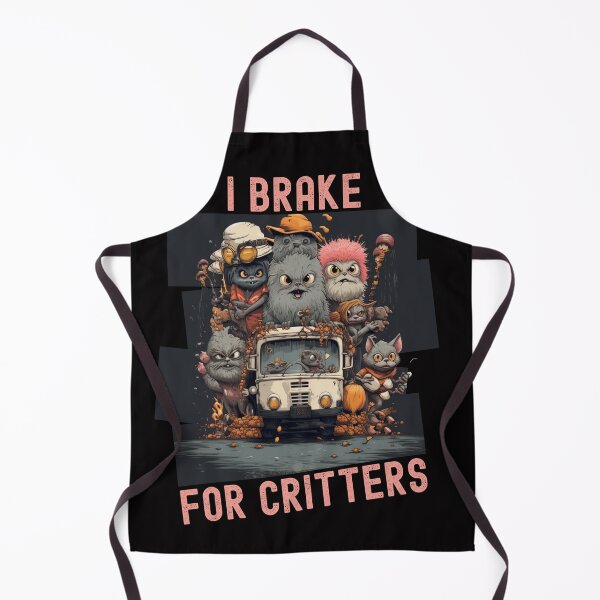 Item preview, I Brake For Critters Cute Gifts For Drivers designed and sold by Chmielayka.