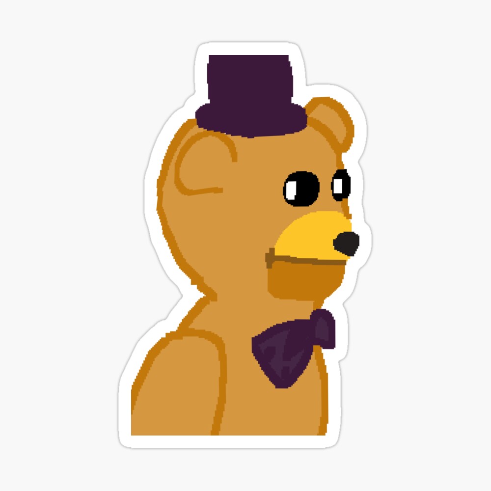 Fnaf golden freddy plush side eye Greeting Card