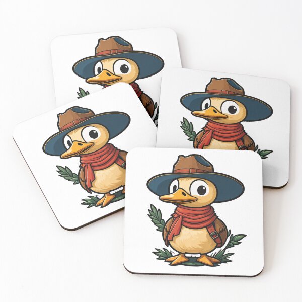 Item preview, Cowboy duck designed and sold by StickerguyYYY.
