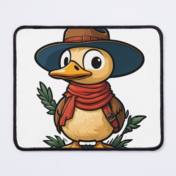 Item preview, Cowboy duck designed and sold by StickerguyYYY.