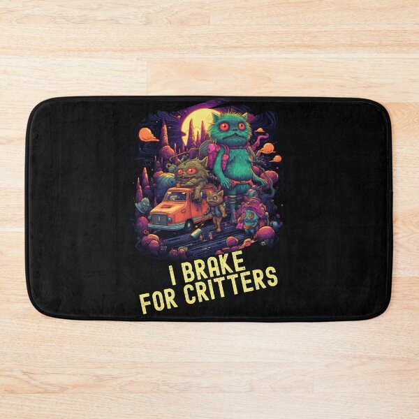 Item preview, I Brake For Critters Cute Gifts For Drivers designed and sold by Chmielayka.