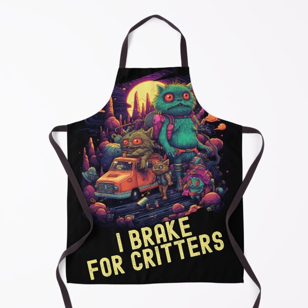 Item preview, I Brake For Critters Cute Gifts For Drivers designed and sold by Chmielayka.