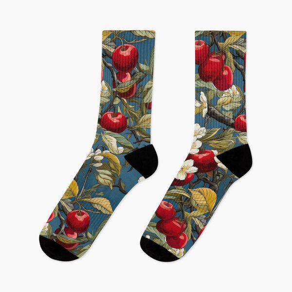 Item preview, Apple Autumn Glory—"Harvest Serenade: A Bountiful Ode to Autumn's Apple Tree Splendor " — Fall Pattern, Repetition, Tile Design, Trendy Pattern in a peaceful autumn day designed and sold by ignasirus.