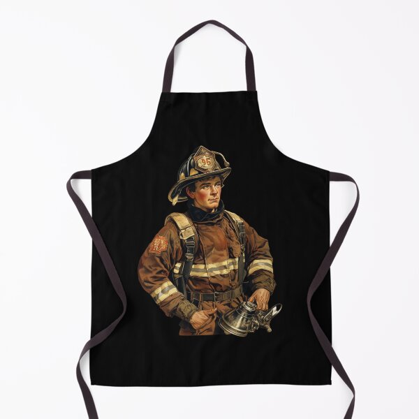 Item preview, Retro firefighter designed and sold by Mateusz Majcherek.