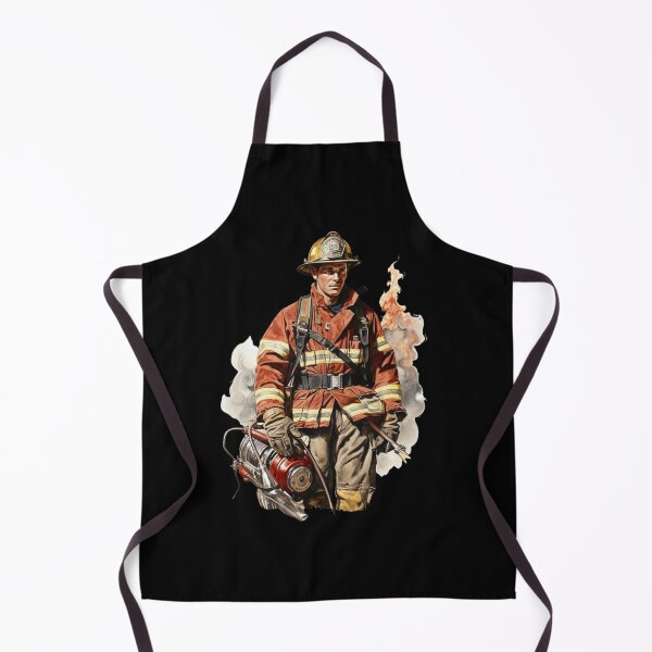 Item preview, firefighter gear designed and sold by Mateusz Majcherek.