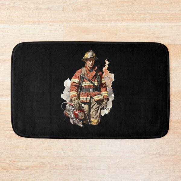 Item preview, firefighter gear designed and sold by Mateusz Majcherek.