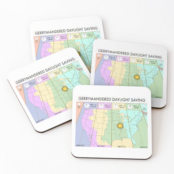 Item preview, United States DST Time Zones designed and sold by Save Standard Time.