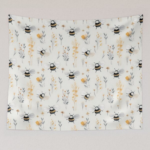 Artikelvorschau, Bienenmuster entworfen und verkauft von tropicaltee.